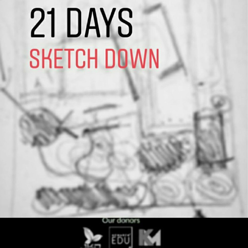 21 Days Sketchdown - Starting 25th Mar