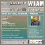 WLAM Celebrations April 2021: Connecting Context, Culture & Communities CHENNAI DAY2 , Online <br>On: 25 April, 2021